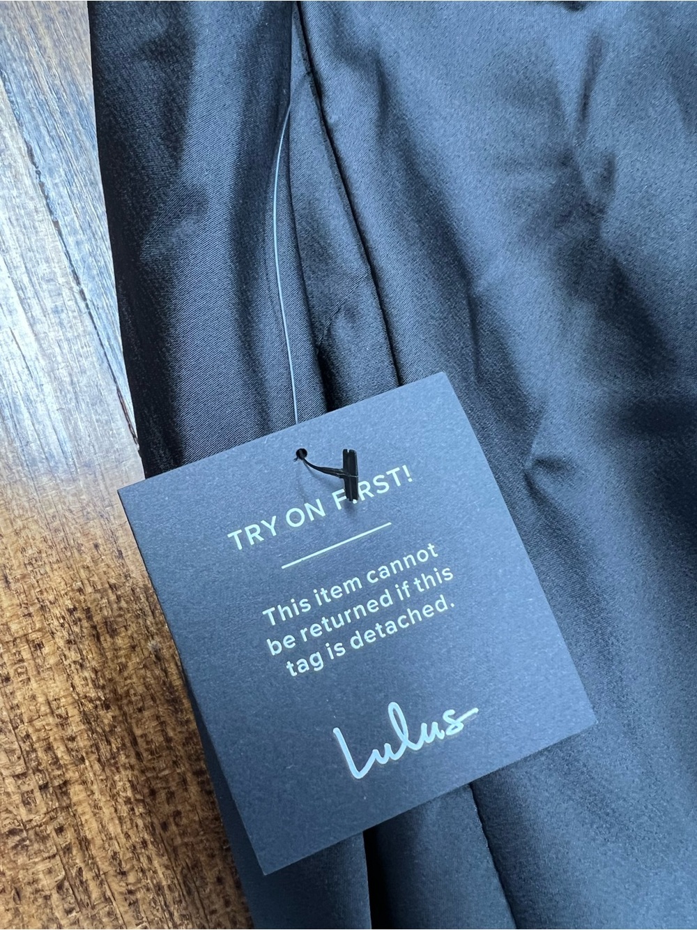 Lulus Signature Elegance Black Satin One-Shoulder Maxi Dress Size XL NWT - Picture 10 of 14